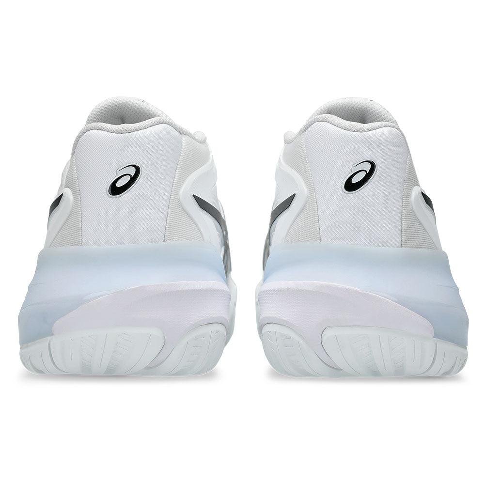 Men`s GEL-Resolution X Tennis Shoes White and Black ASICS