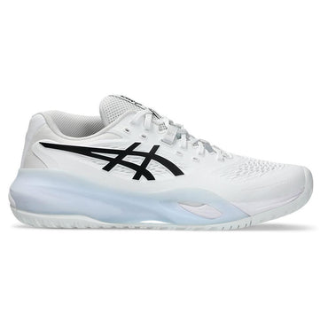 Men`s GEL-Resolution X Tennis Shoes White and Black ASICS