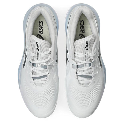 Men`s GEL-Resolution X Clay Tennis Shoes White and Black ASICS