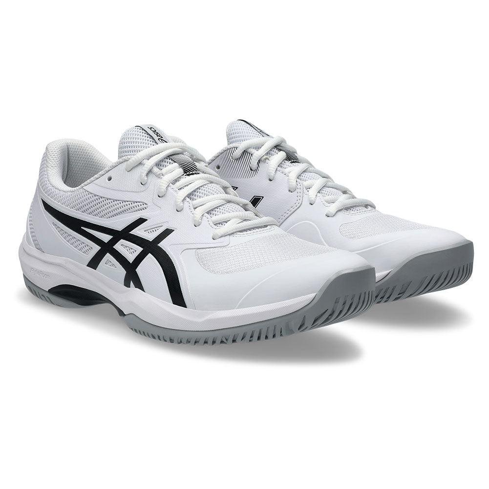 Men`s Game FF Tennis Shoes White and Black ASICS