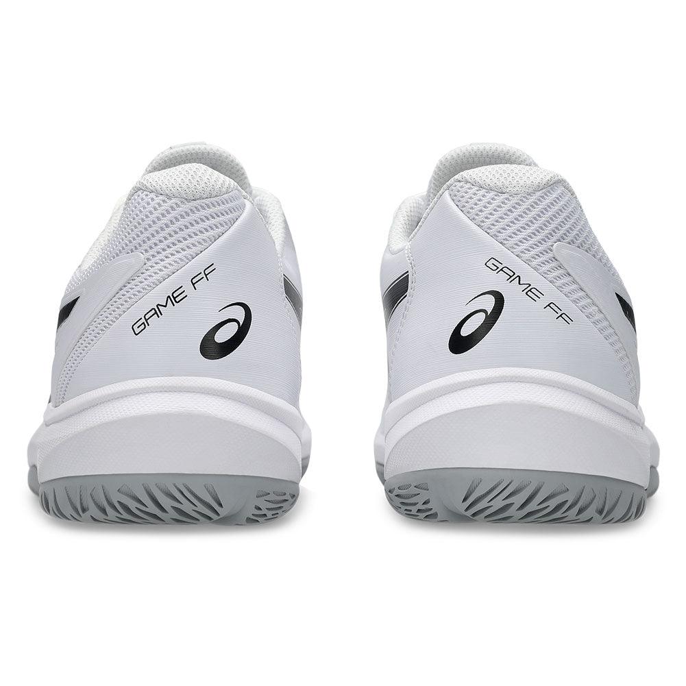 Men`s Game FF Tennis Shoes White and Black ASICS