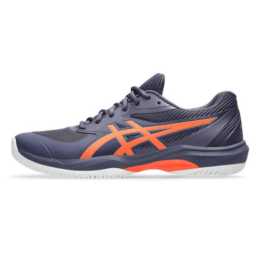Men`s Game FF Tennis Shoes Indigo Fog and Nova Orange ASICS