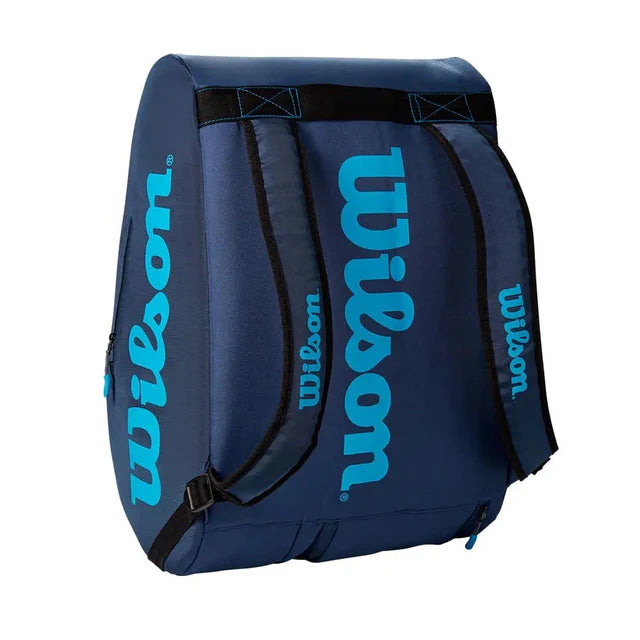 Load image into Gallery viewer, WILSON PADEL SUPER TOUR BLUE PADEL BAG
