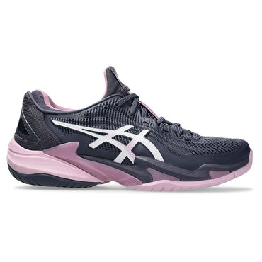 Women`s Court FF 3 Tennis Shoes Indigo Fog and White ASICS