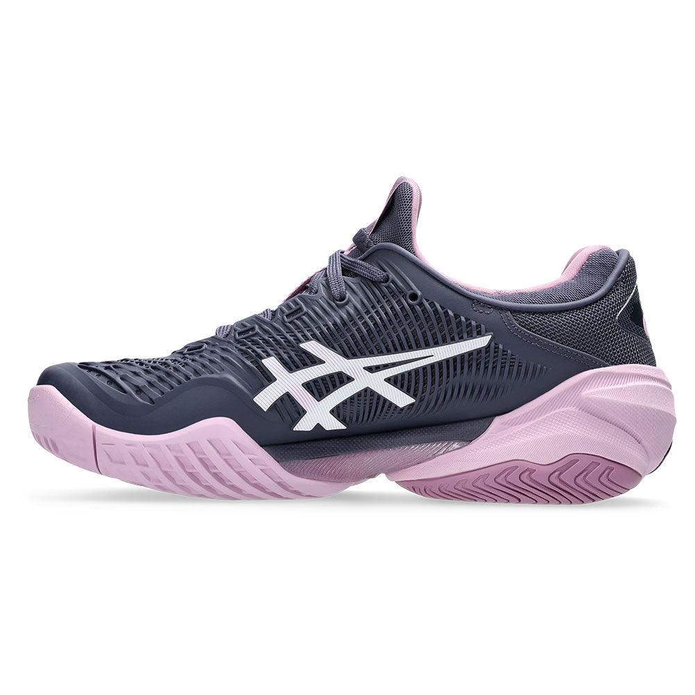 Women`s Court FF 3 Tennis Shoes Indigo Fog and White ASICS