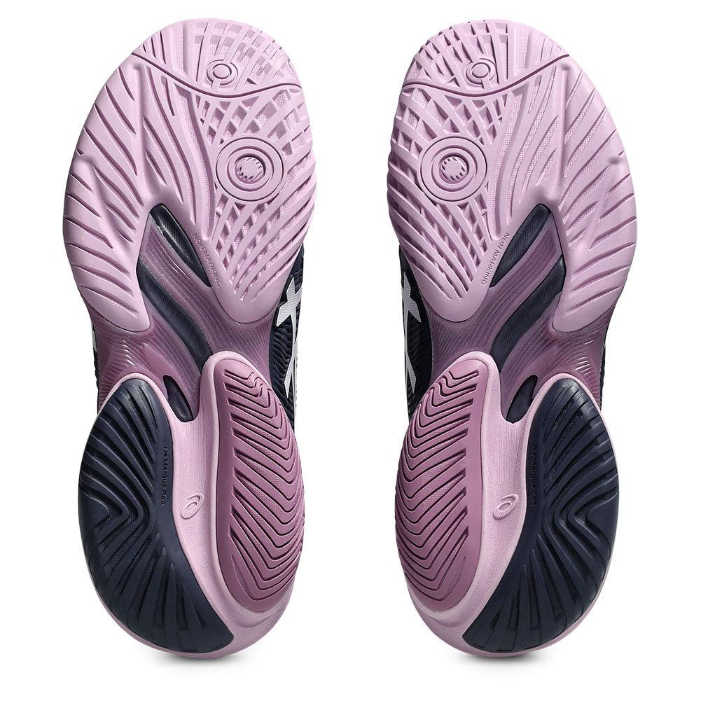 Women`s Court FF 3 Tennis Shoes Indigo Fog and White ASICS
