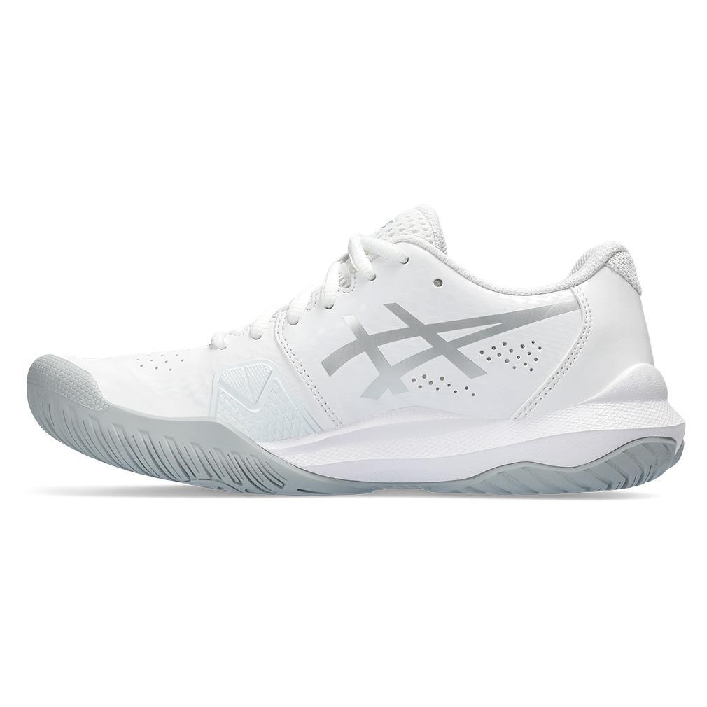 Women's Gel-Challenger 14 Tennis Shoes White and Pure Silver Womens Shoes ASICS
