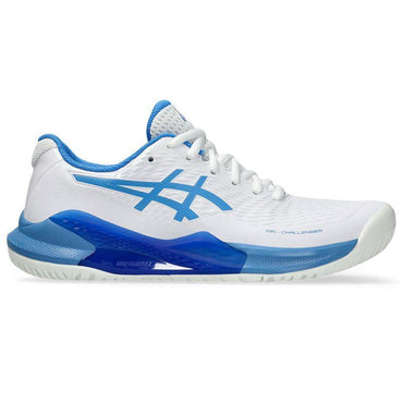 Women`s GEL-Challenger 14 Tennis Shoes White and Blue Coast Shoes ASICS