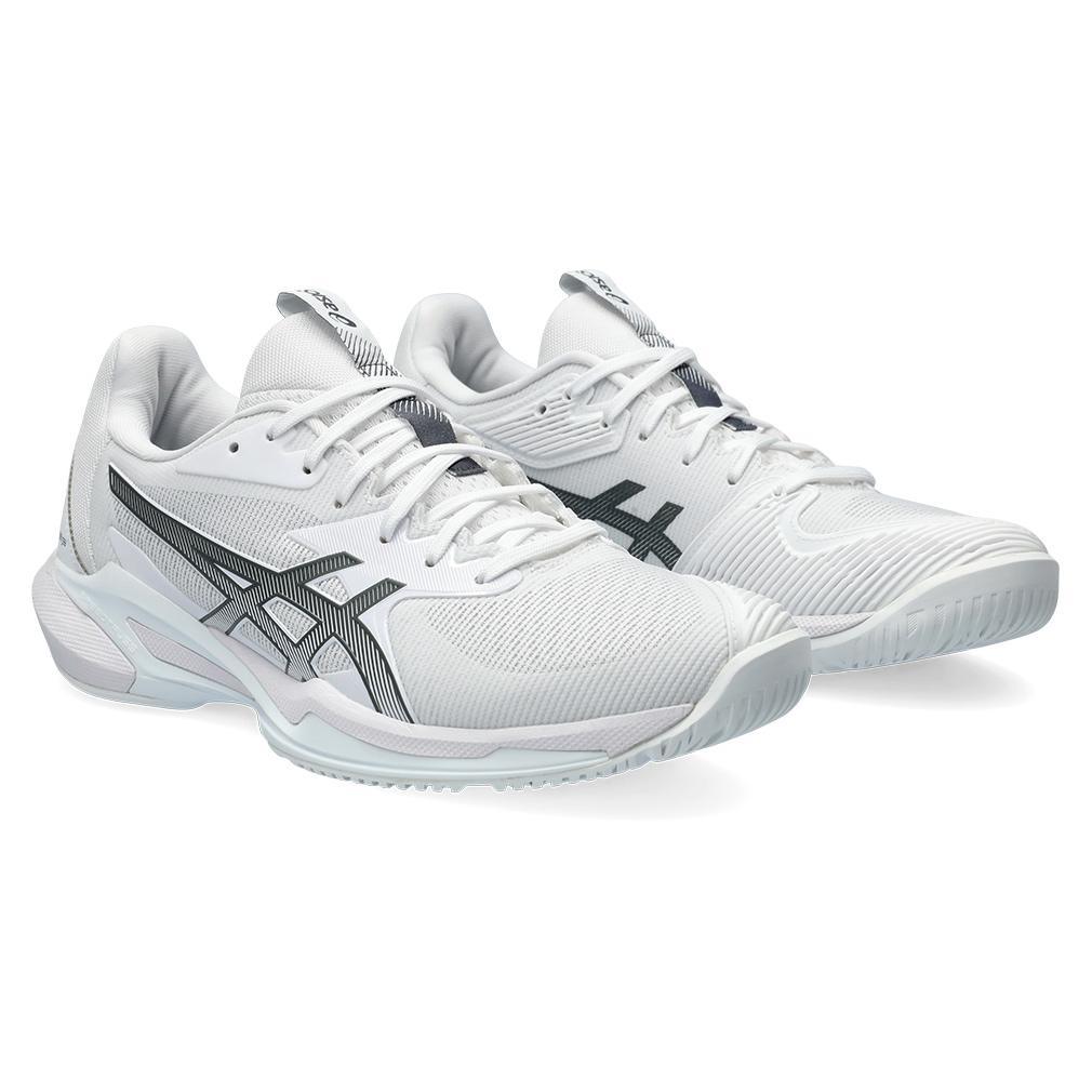 Women's Solution Speed FF 3 Tennis Shoes White and Metropolis Womens Shoes ASICS