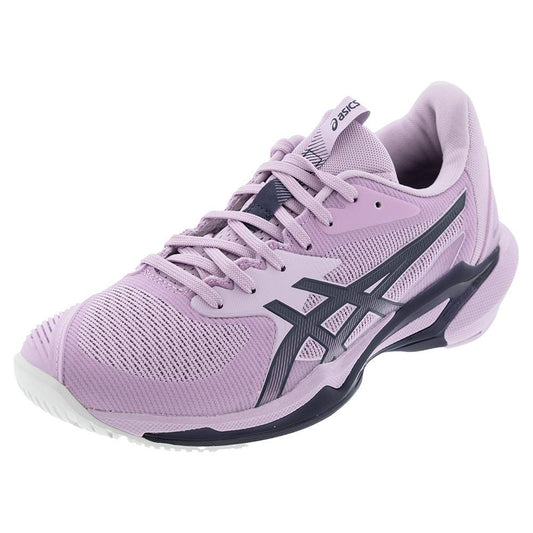 Women`s Solution Speed FF 3 Tennis Shoes Light Ube and Indigo Fog ASICS 5 Purple