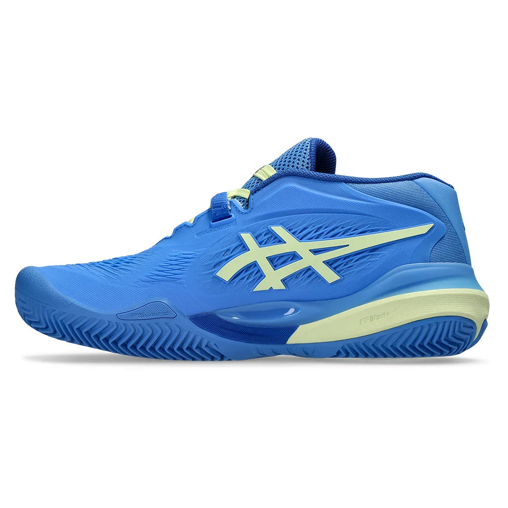 Women`s GEL-Resolution X Clay Tennis Shoes Blue Coast and Huddle Yellow ASICS