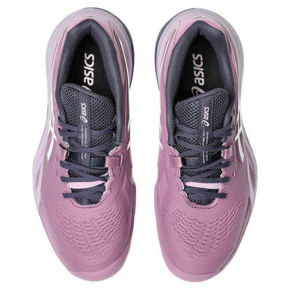 Women`s GEL-Resolution X Wide Tennis Shoes Ube and White ASICS