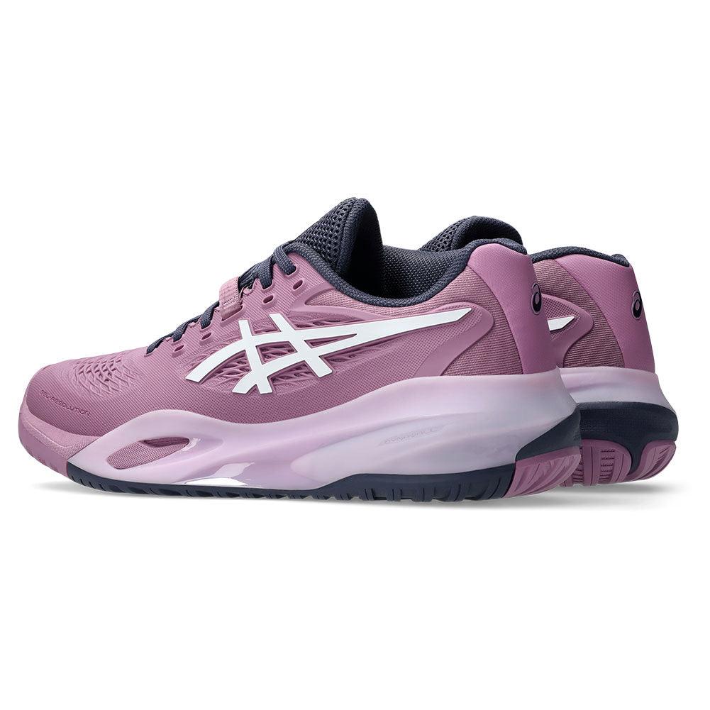 Women`s GEL-Resolution X Wide Tennis Shoes Ube and White ASICS