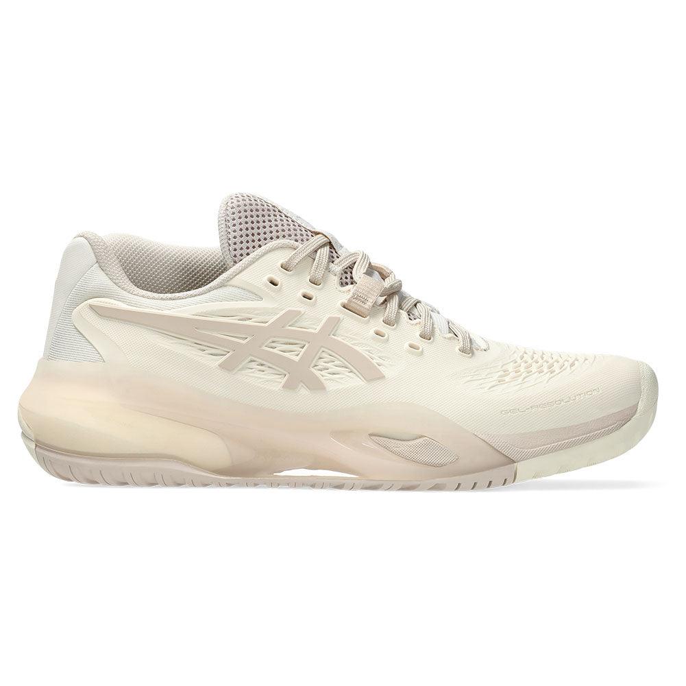 Women`s GEL-Resolution X Tennis Shoes Cream and Mineral Beige ASICS