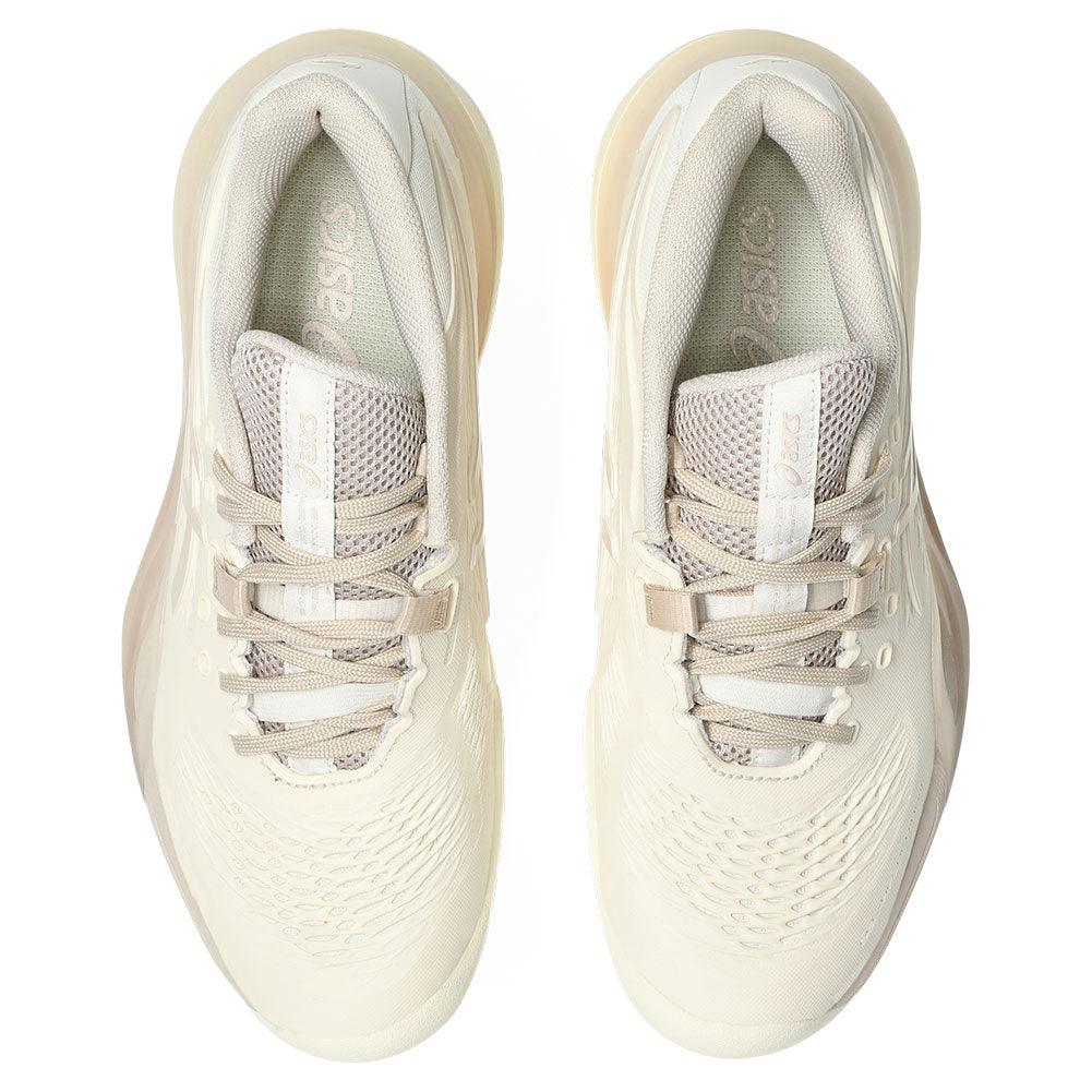 Women`s GEL-Resolution X Tennis Shoes Cream and Mineral Beige ASICS