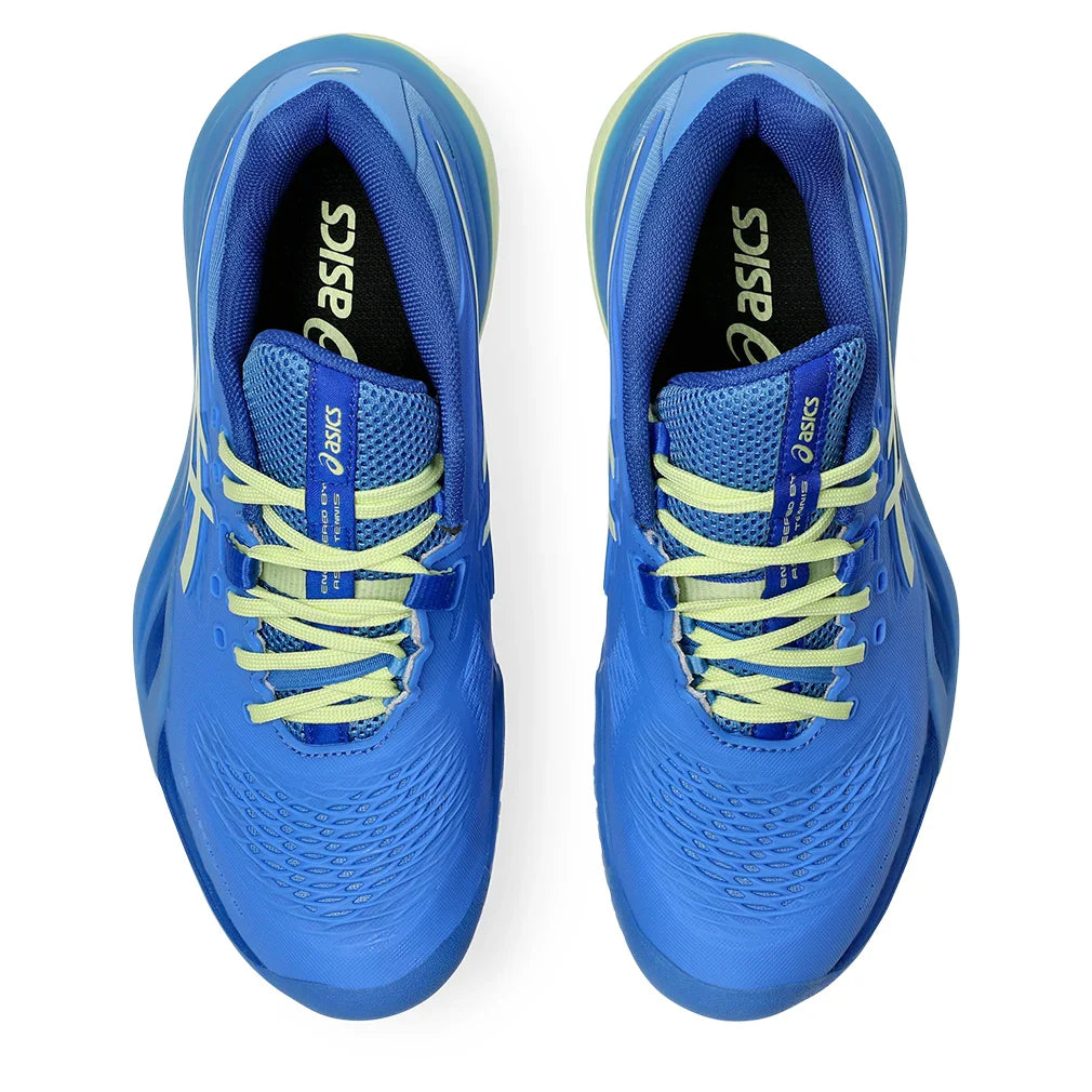 Women`s GEL-Resolution X Tennis Shoes Blue Coast and Huddle Yellow ASICS