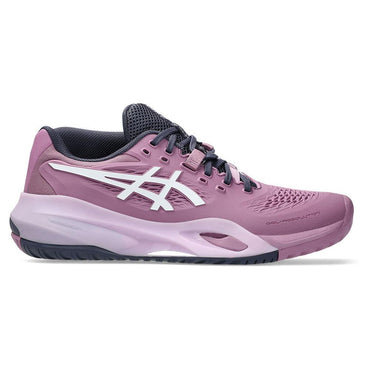 Women`s GEL-Resolution X Tennis Shoes Ube and White ASICS