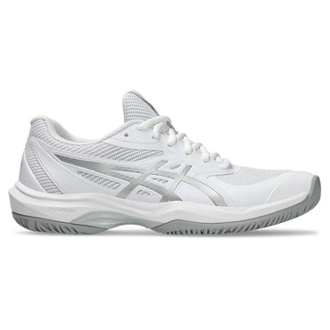 Women`s Game FF Tennis Shoes White and Pure Silver ASICS