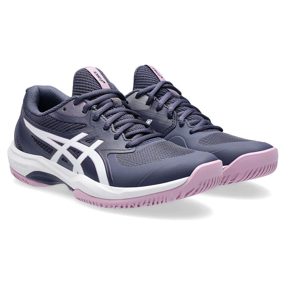Women`s Game FF Tennis Shoes Indigo Fog and White ASICS