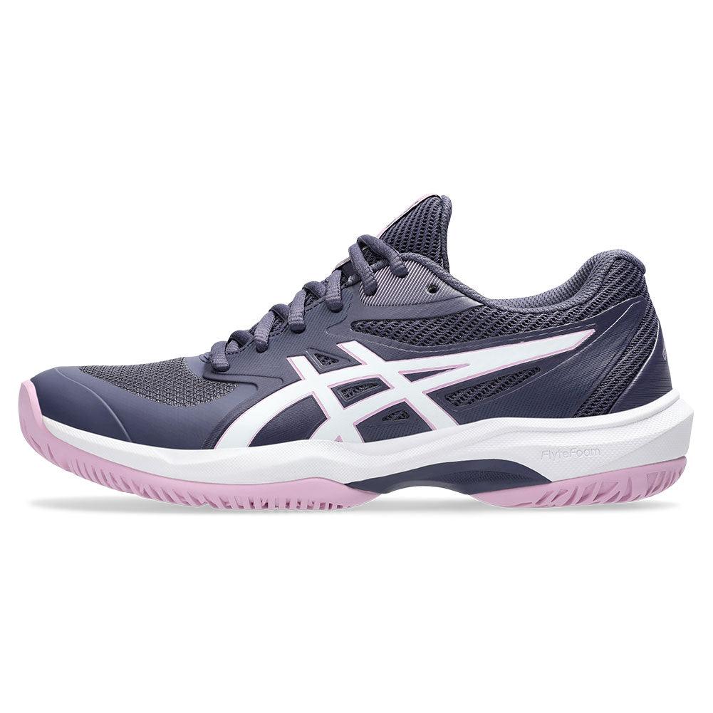 Women`s Game FF Tennis Shoes Indigo Fog and White ASICS