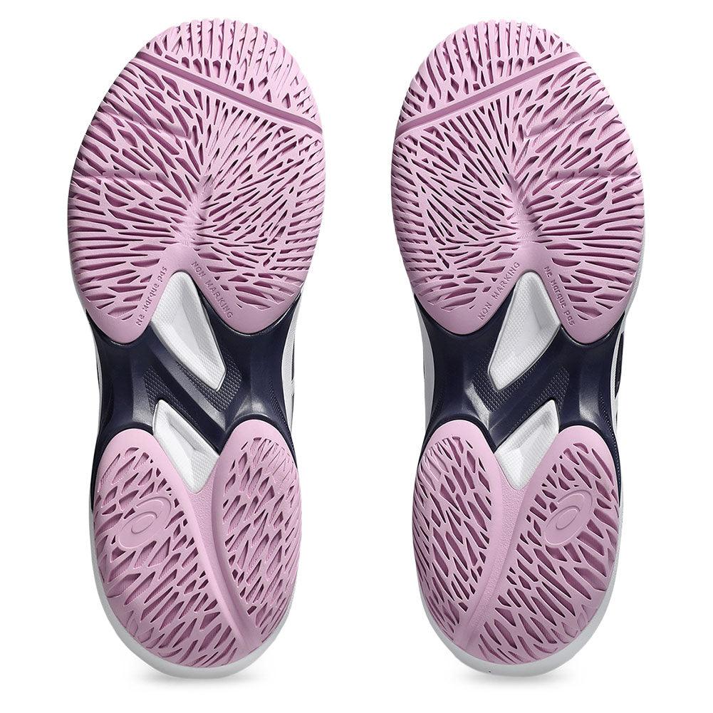 Women`s Game FF Tennis Shoes Indigo Fog and White ASICS
