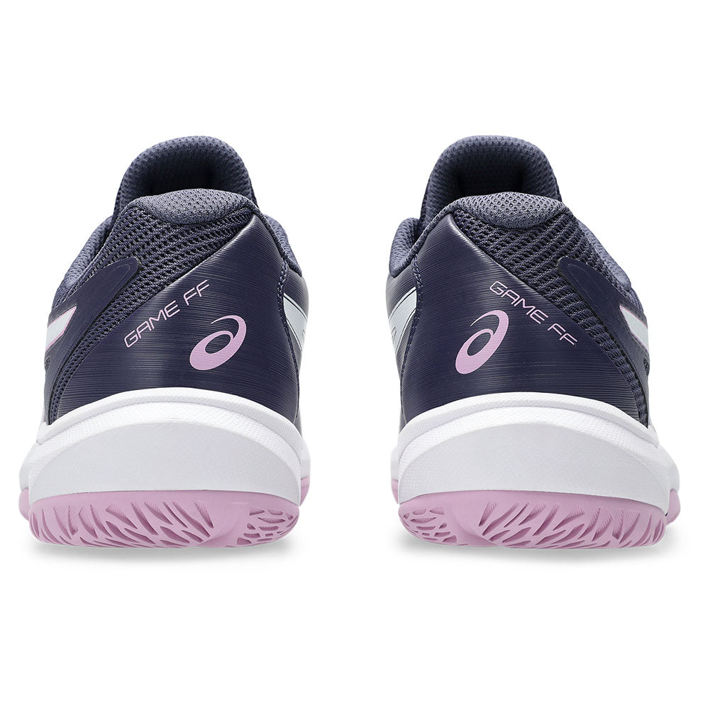 Women`s Game FF Tennis Shoes Indigo Fog and White ASICS