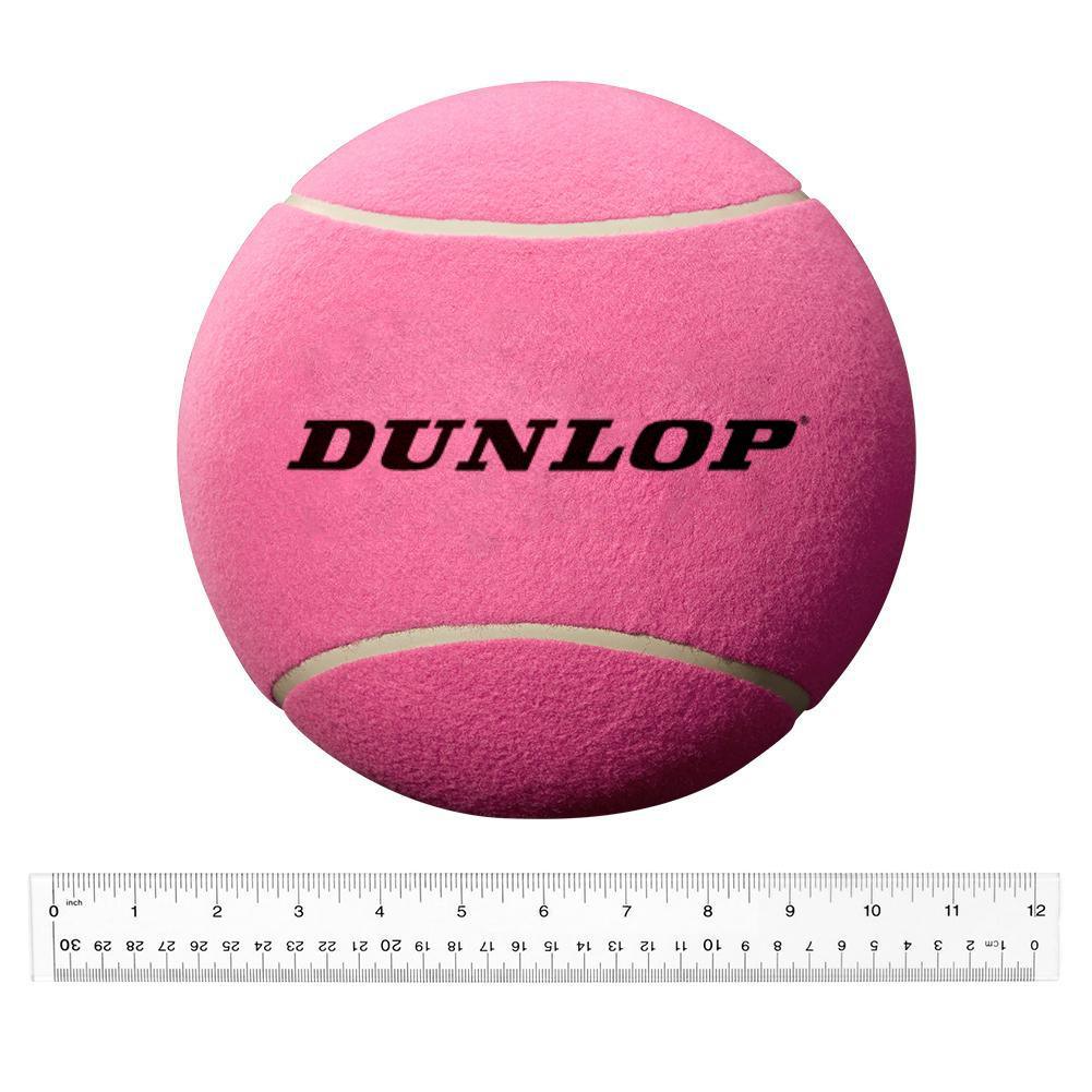 9 Inch Jumbo Tennis Ball Pink Tennis Balls DUNLOP Pink