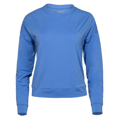 Women's LUV Hype Long Sleeve Tennis Top Womens Apparel LUCKY IN LOVE Bluemarine XS