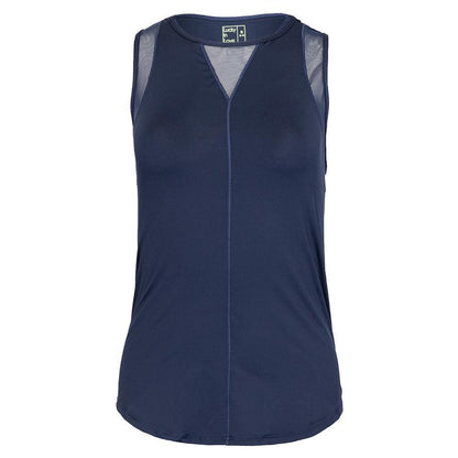 Women's LUV Chill Out Tennis Tank Womens Apparel LUCKY IN LOVE Midnight XS