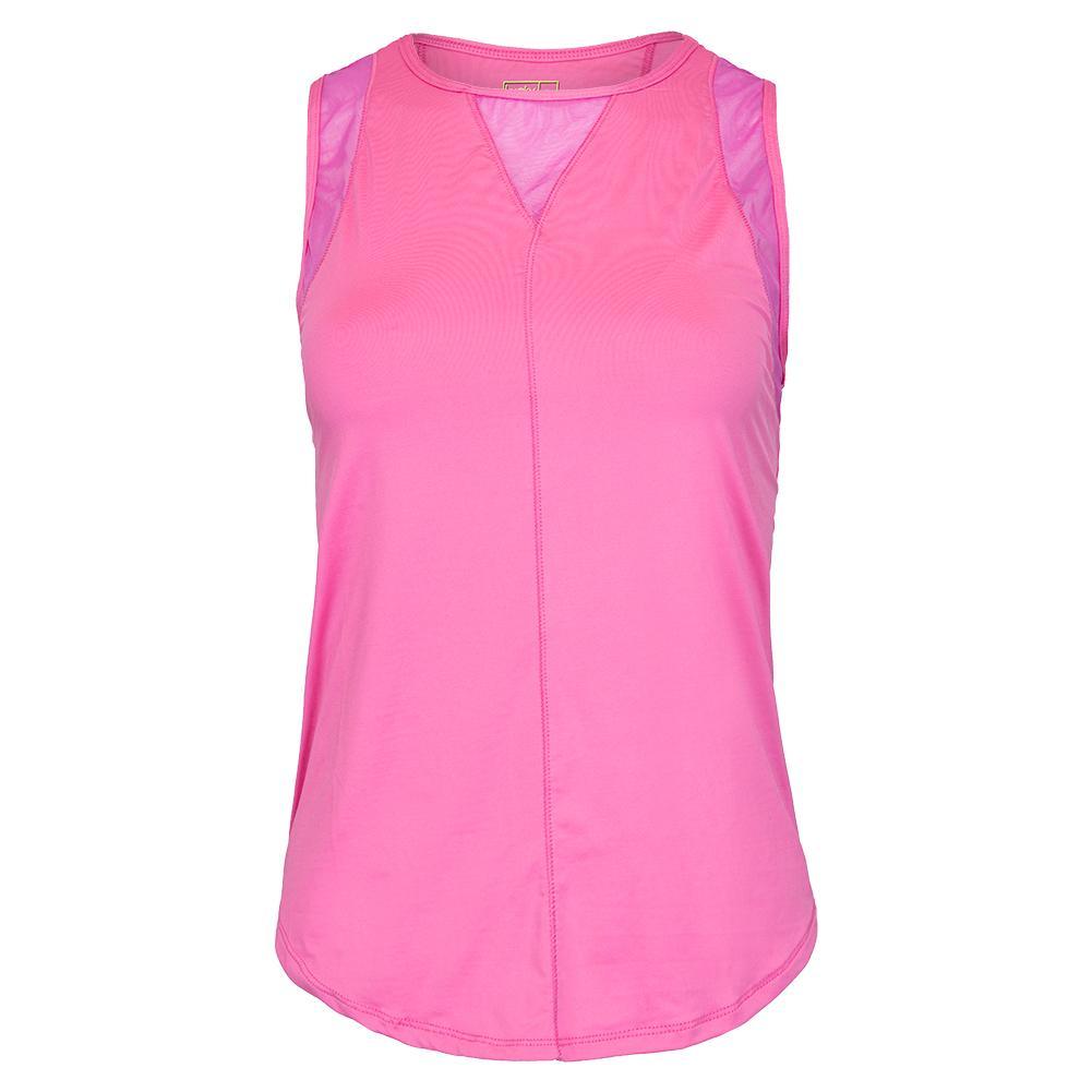 Women's LUV Chill Out Tennis Tank Womens Apparel LUCKY IN LOVE Taf XS