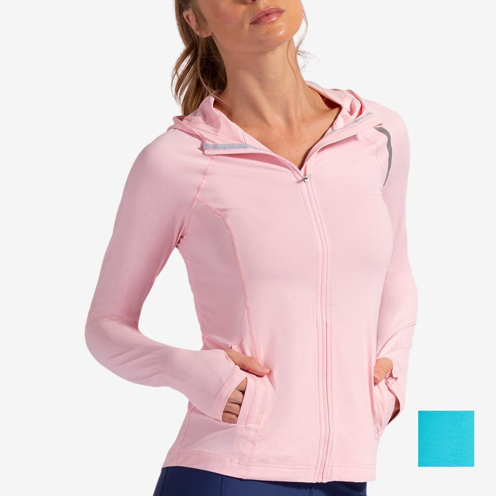 Women's Tennis Hoodie Jacket Womens Apparel BLOQUV