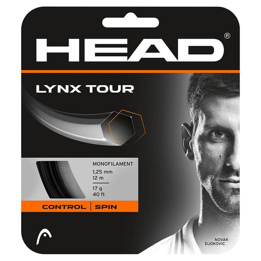 Lynx Tour Tennis String Black Strings HEAD 16