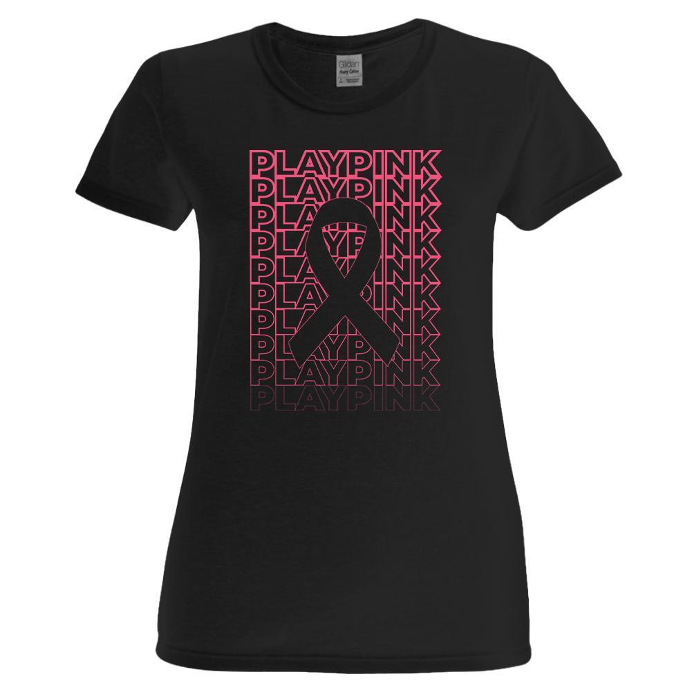 Play Pink Tennis Tee Black Womens Apparel TENNIS EXPRESS Black S