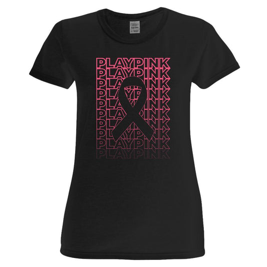 Play Pink Tennis Tee Black Womens Apparel TENNIS EXPRESS Black S