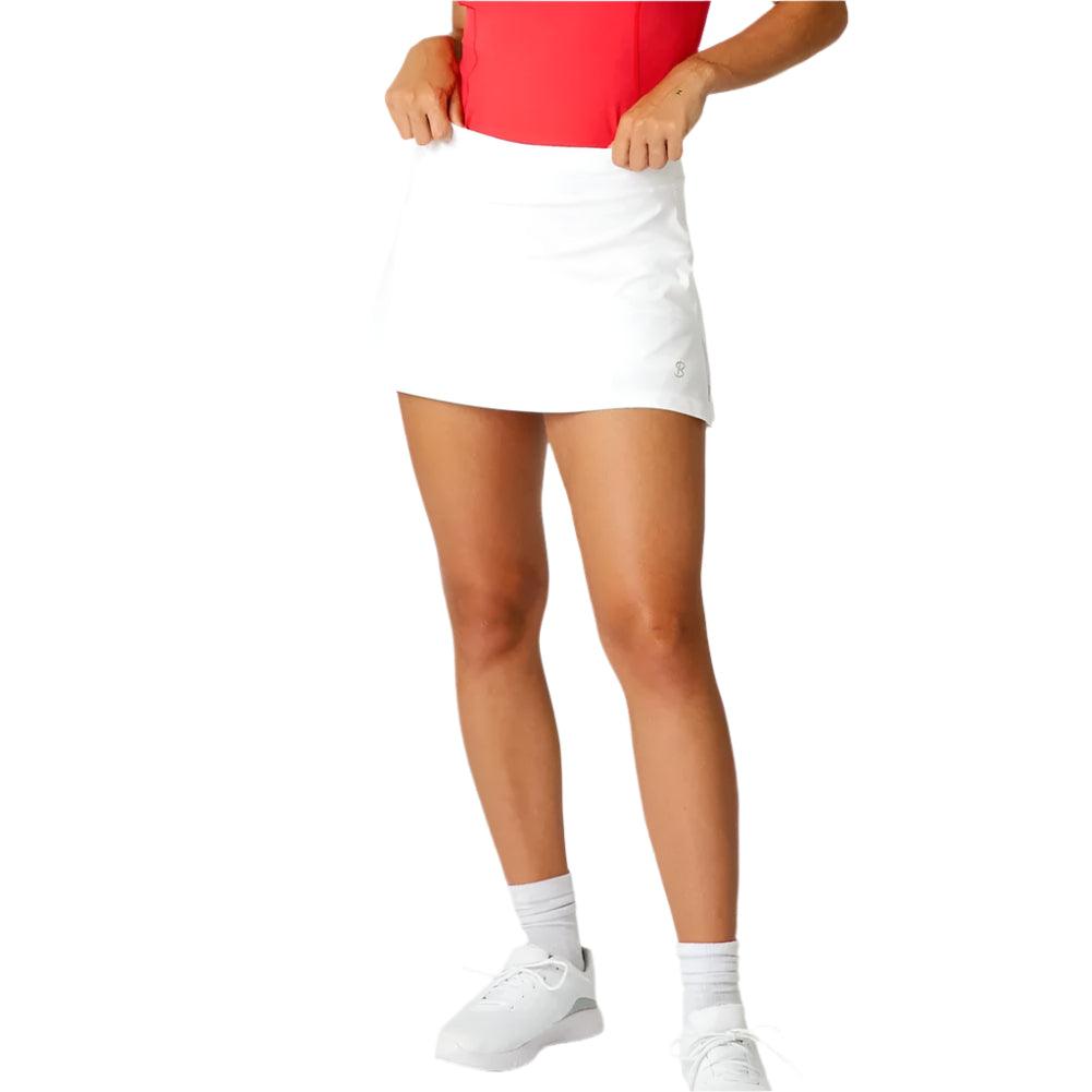Women's UV Colors 14 Inch Tennis Skort White Womens Apparel SOFIBELLA