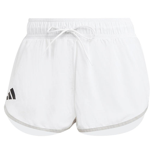 Women's Club Tennis Shorts White Womens Apparel ADIDAS XS
