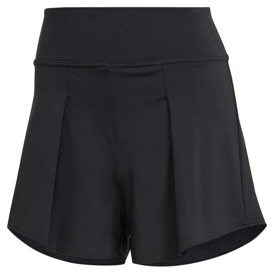 Women's Match Tennis Shorts Black Womens Apparel ADIDAS L