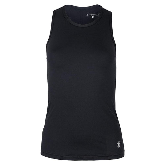 Women`s Tennis Tank WOMENS TEAM GEAR SOFIBELLA Black XS