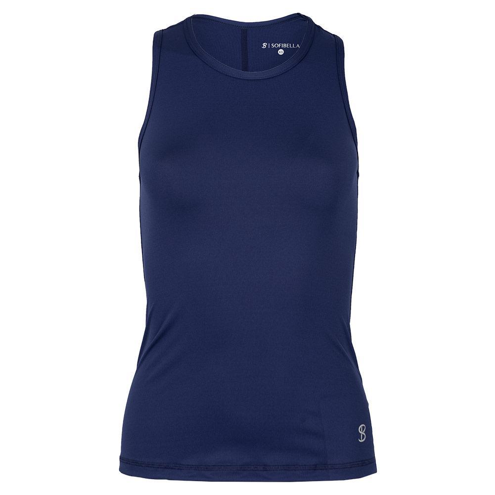 Women`s Tennis Tank WOMENS TEAM GEAR SOFIBELLA Navy XS