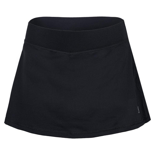 Women`s 13 Inch Tennis Skort WOMENS TEAM GEAR SOFIBELLA Black XS