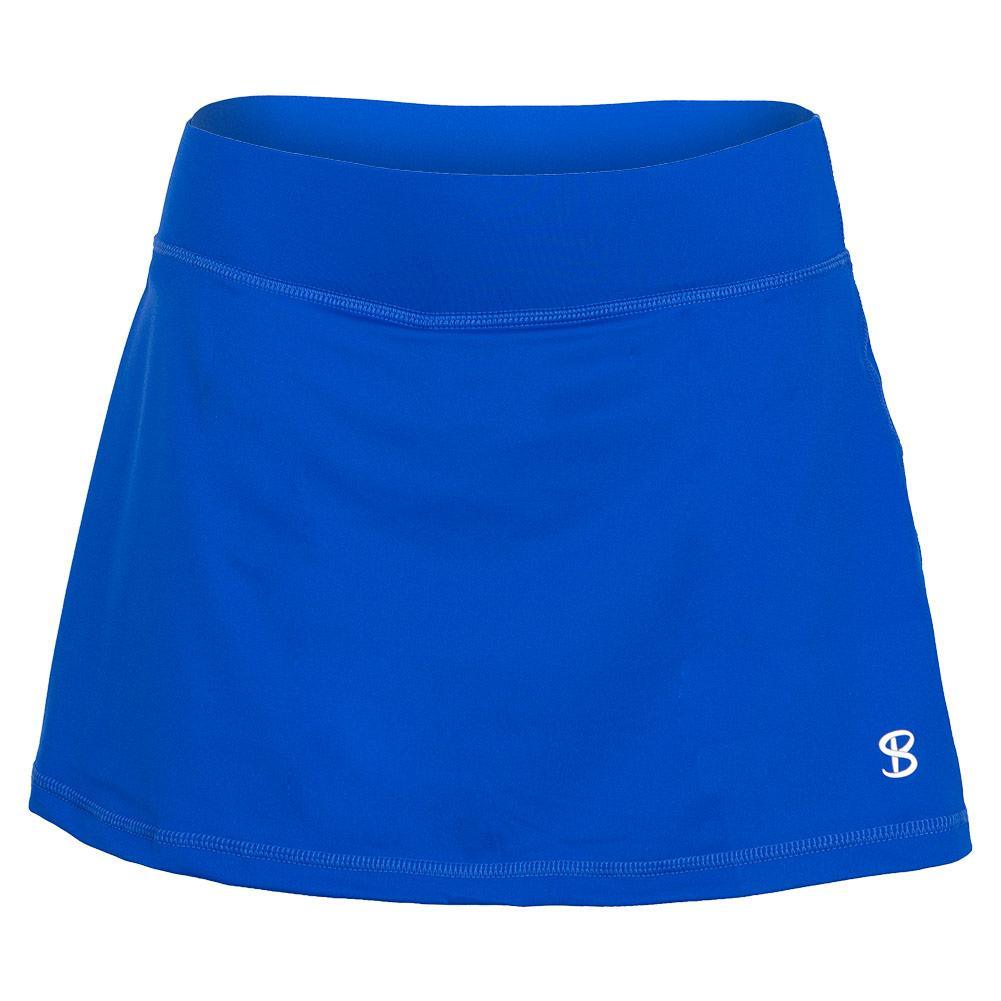 Women`s 13 Inch Tennis Skort WOMENS TEAM GEAR SOFIBELLA Royal XS