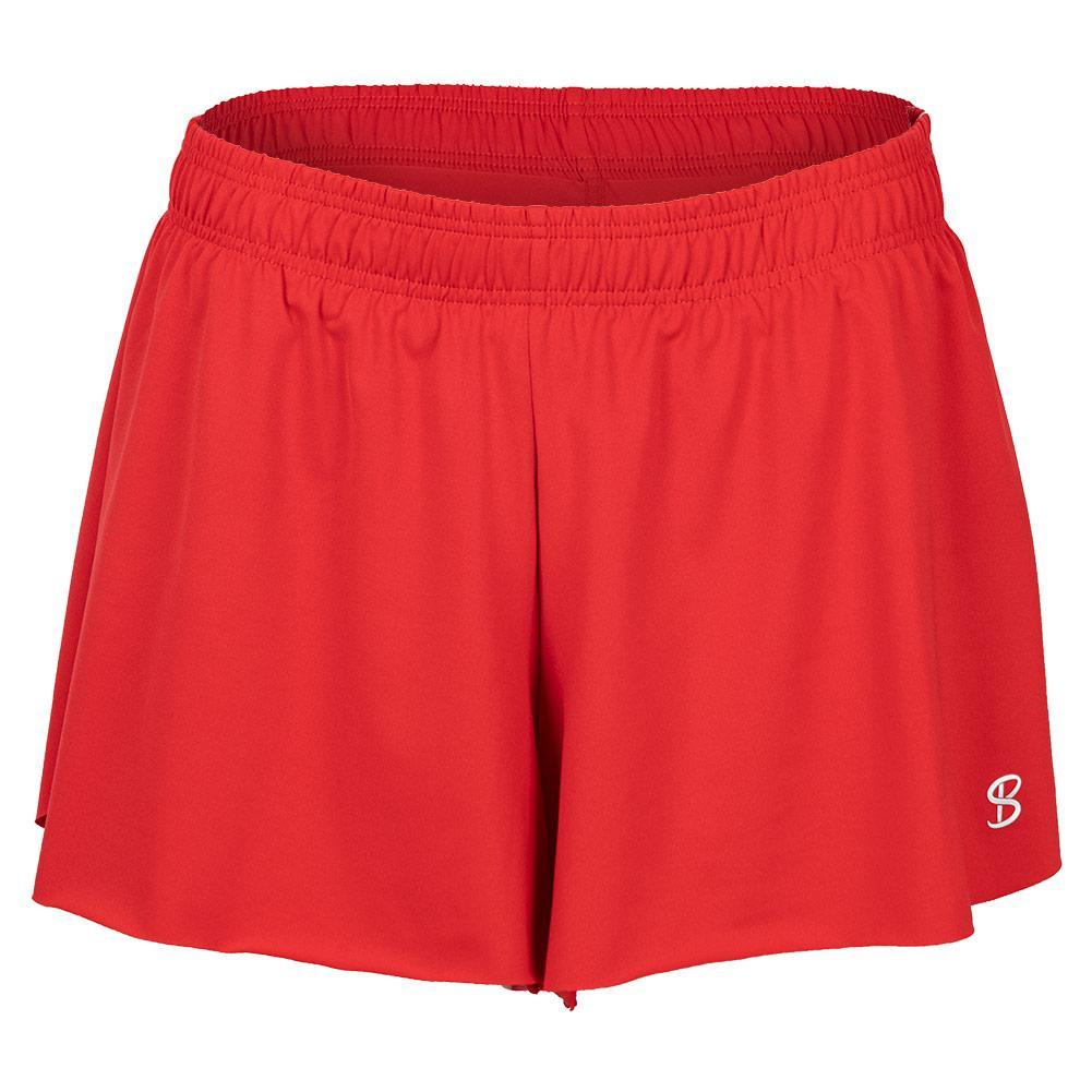 Women`s Tennis Shorts WOMENS TEAM GEAR SOFIBELLA Red XS