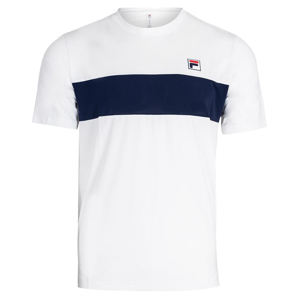 Men`s Essentials Tennis Crew TRAINING FILA White M