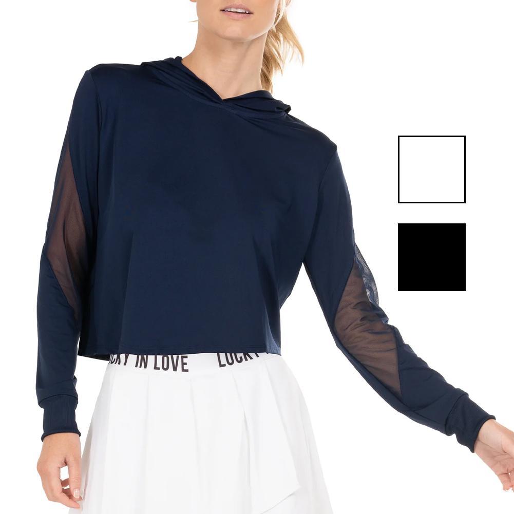 Women`s Cindy Crop Tennis Hoodie WOMENS APPAREL LUCKY IN LOVE
