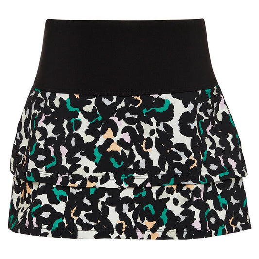 Girls` Essentials Ruffle Tennis Skort Girls Apparel FILA Black XS