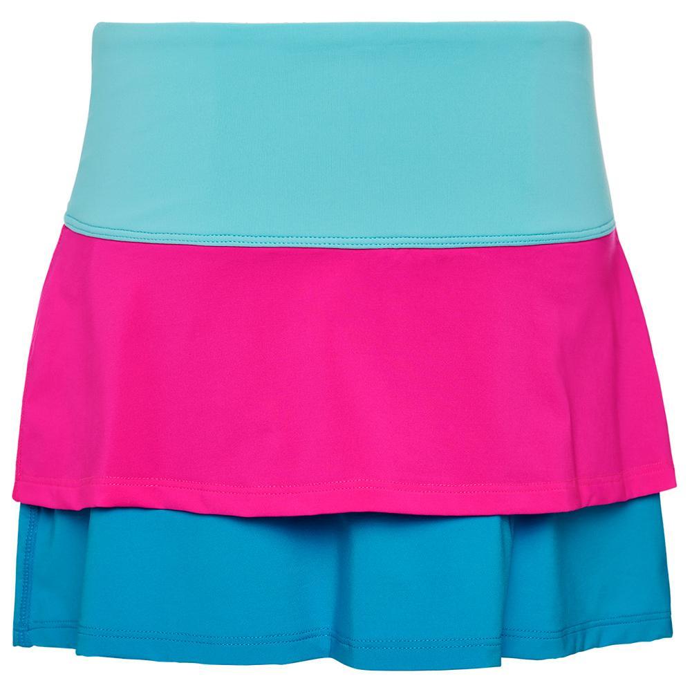 Girls` Essentials Ruffle Tennis Skort Girls Apparel FILA Pink XS