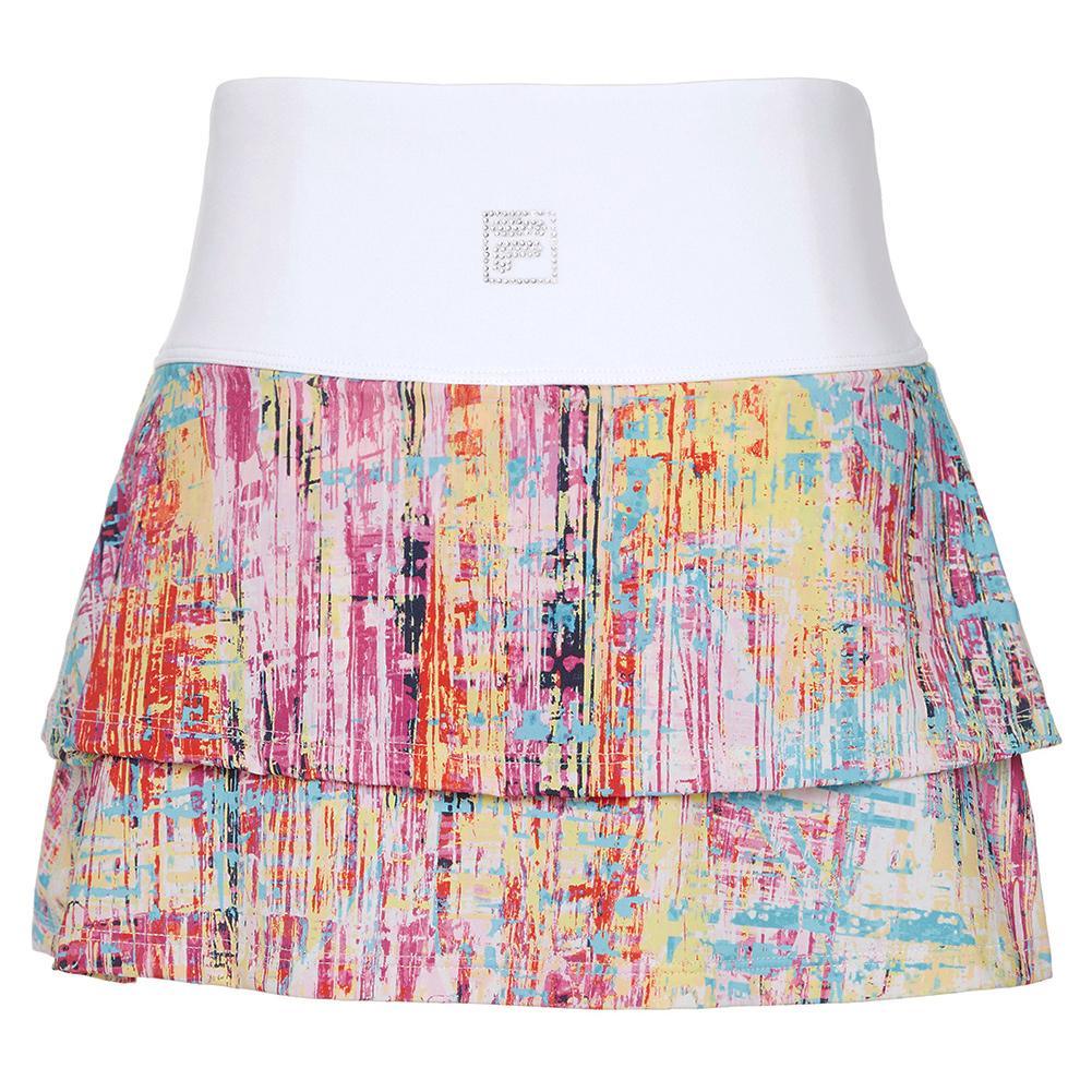 Girls` Essentials Ruffle Tennis Skort Girls Apparel FILA Multicolored M