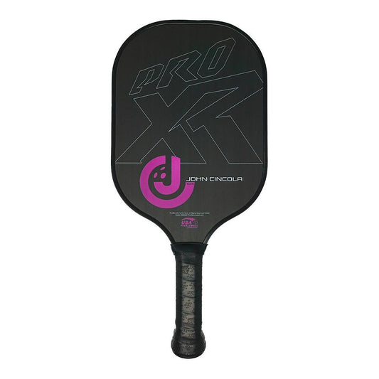 John Cincola Carbon 10.5 Pickleball Paddle PICKLEBALL PADDLES PROXR Black