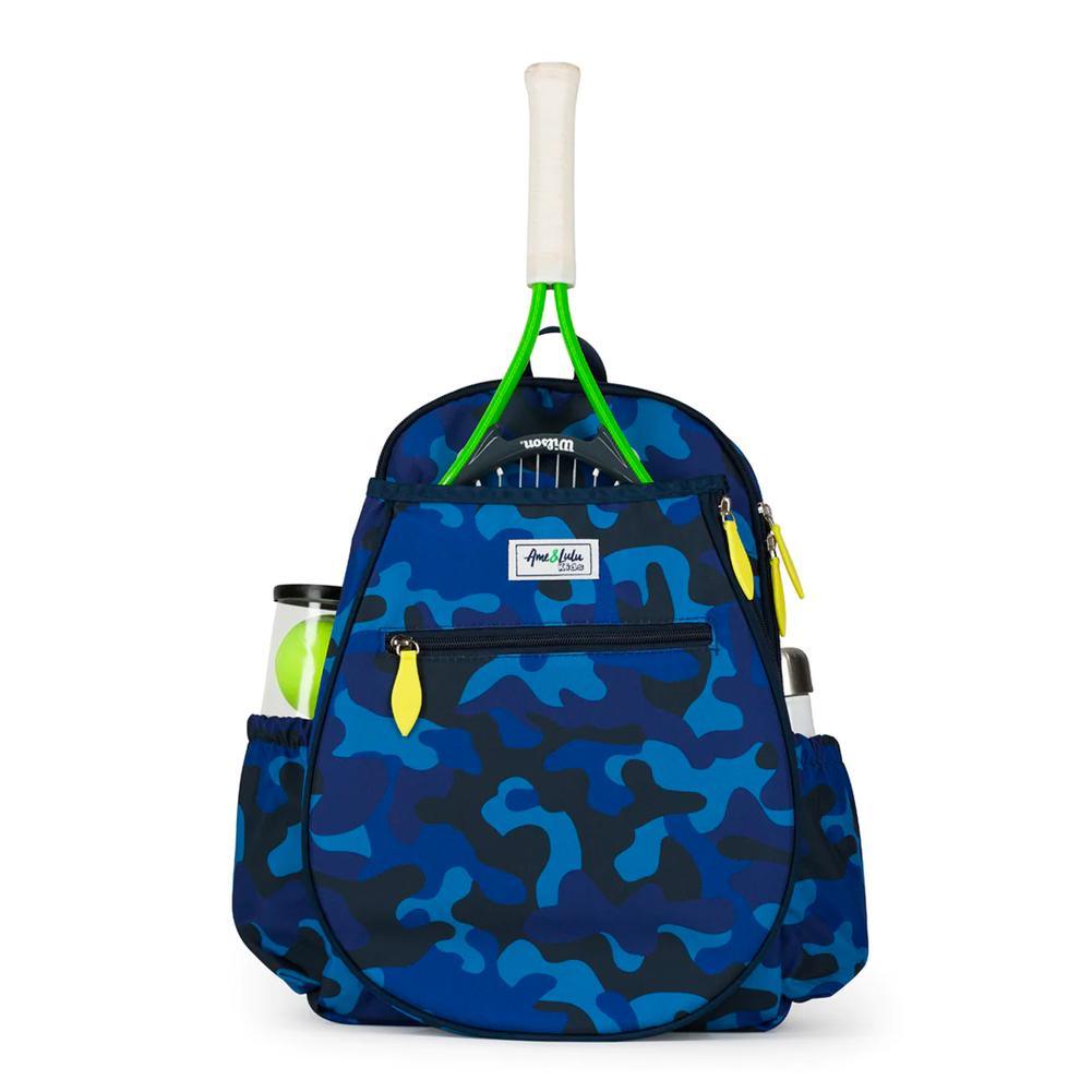 Juniors' Big Love Tennis Backpack Gifts AME AND LULU Blue