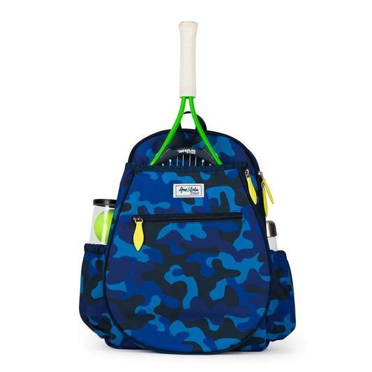 Juniors' Big Love Tennis Backpack Gifts AME AND LULU Blue